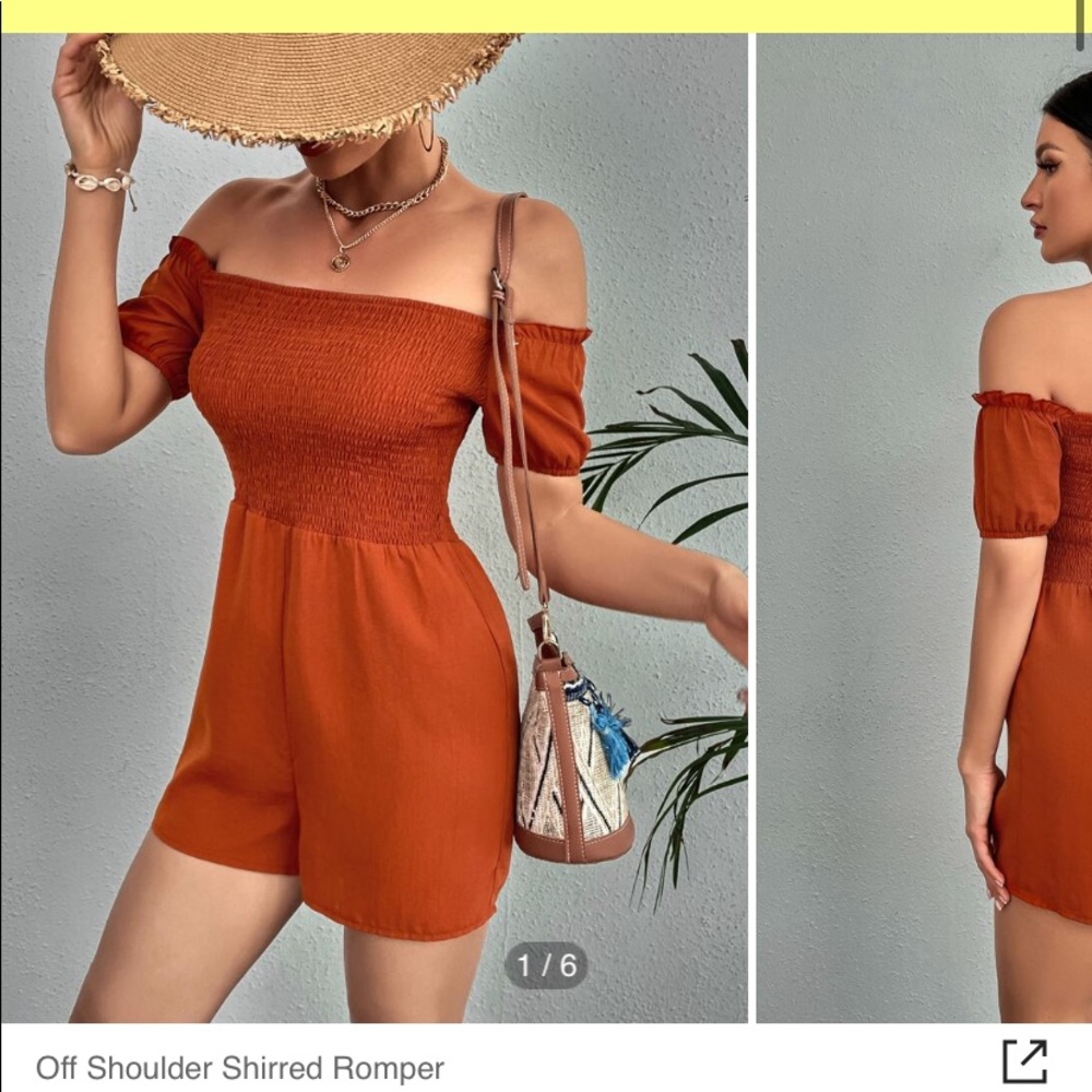 Shein romper new never worn size medium